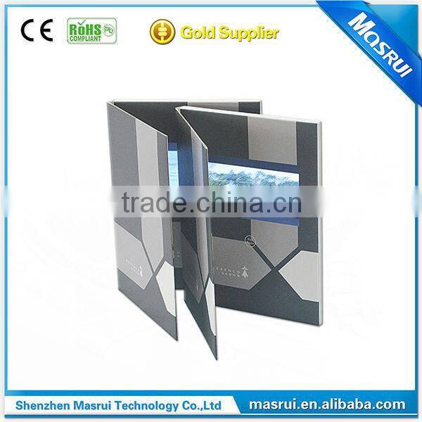 Fancy 4.3" lcd handmade card, video handmade card