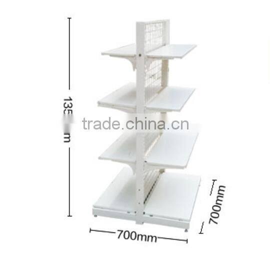 store/supermarket display rack , steel disply shelf