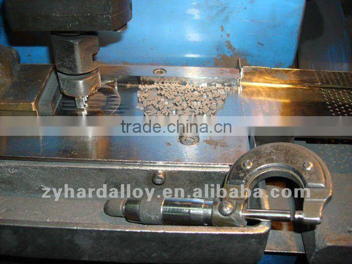 sintered YG8 MKW series cemented carbide saw tips for hard wood