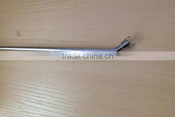 Factory Chrome Mesh Wall Hanging Hook,Gridwall Display Prong