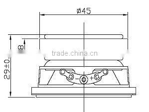 clear waterproof powered speaker