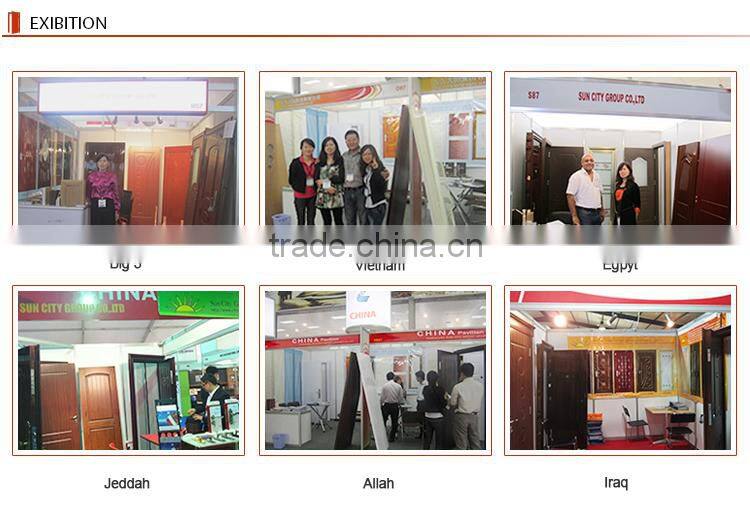 SC-P052 White color PVC door design