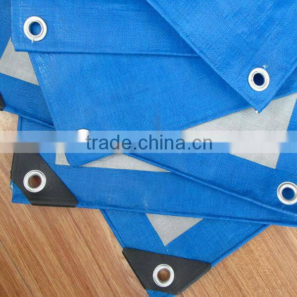 Reflective Tarpaulin Plastic Sheet with metal rivet