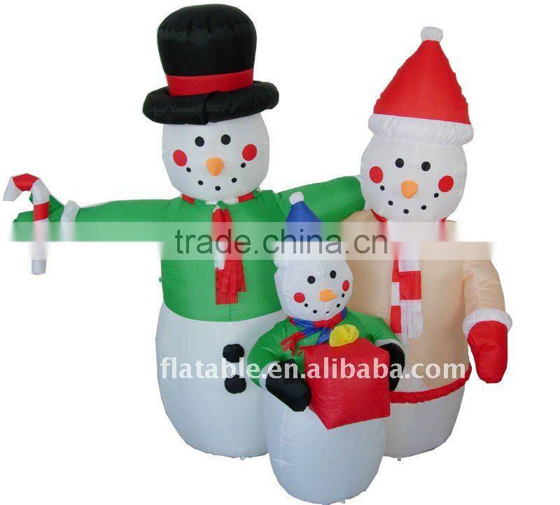 Inflatables snowman