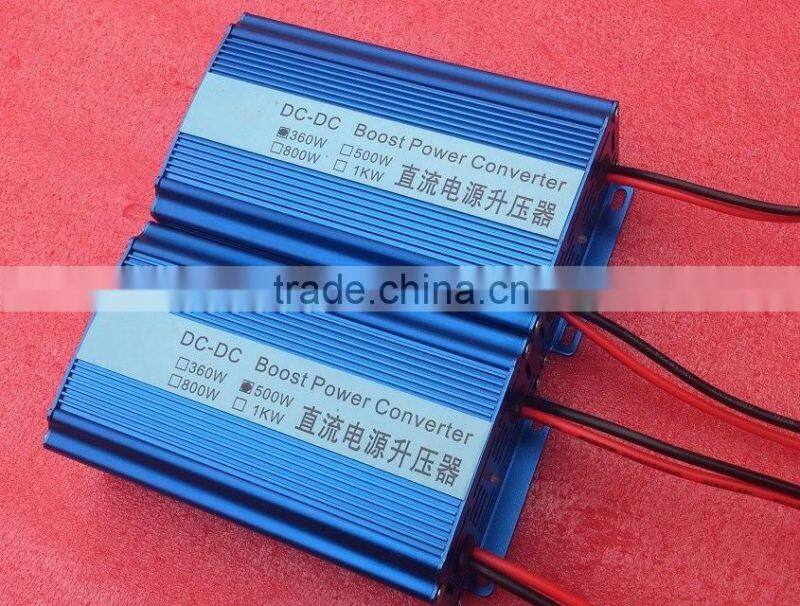 DC12V to DC60V 500W converter for difference area