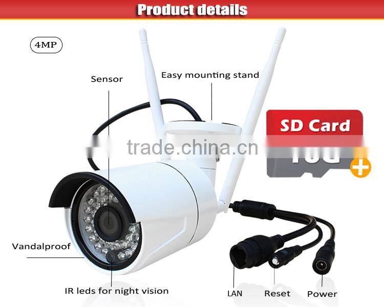 2mp/1080p WIFI easy set-up office/ shop Mini IP Camera