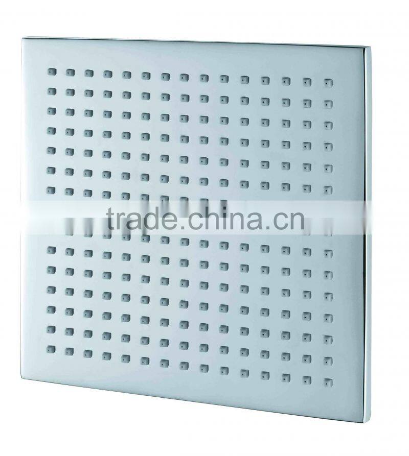 brass square rain shower head S032