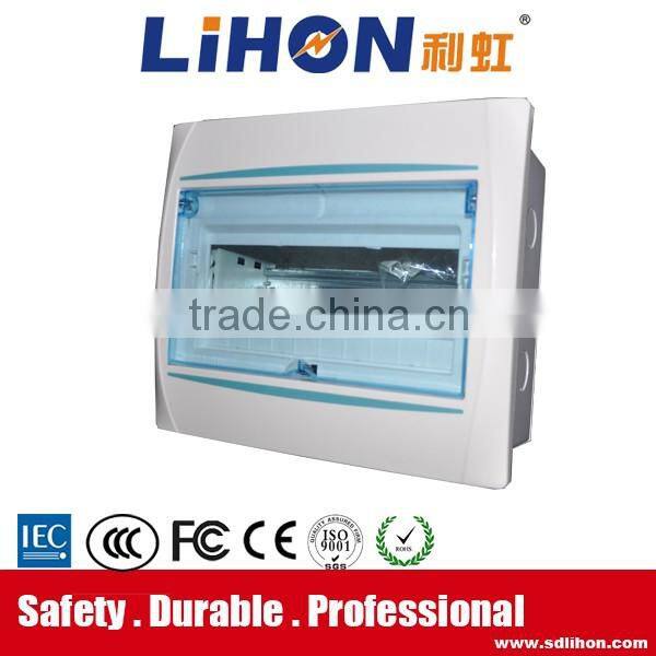 7 way outdoor use power distribution board with light and radium