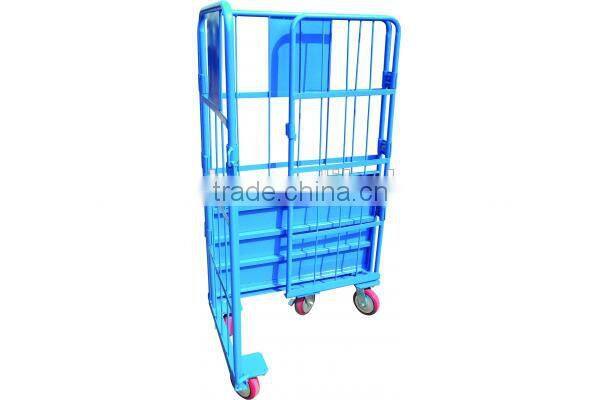 rolling metal storage cage