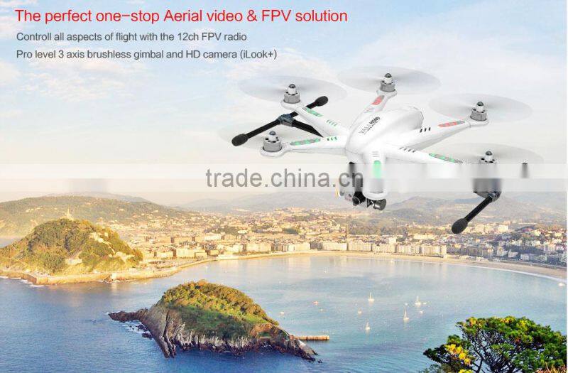 Walkera TALI H500 12Ch 3-axis FPV GPS Hexacopter Quadcopter drone w/ DEVO F12E Transmitter + G-3D Gimbal + iLook Camera