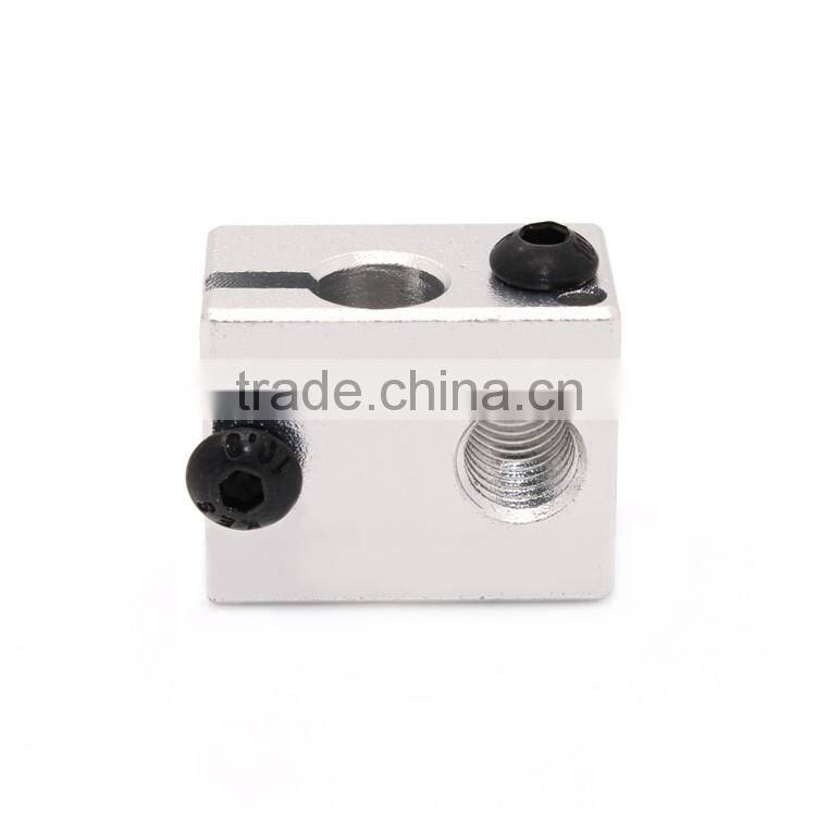 E3D V6 Block for 3D printer,3d printer spare parts metal E3D V6 hotend block