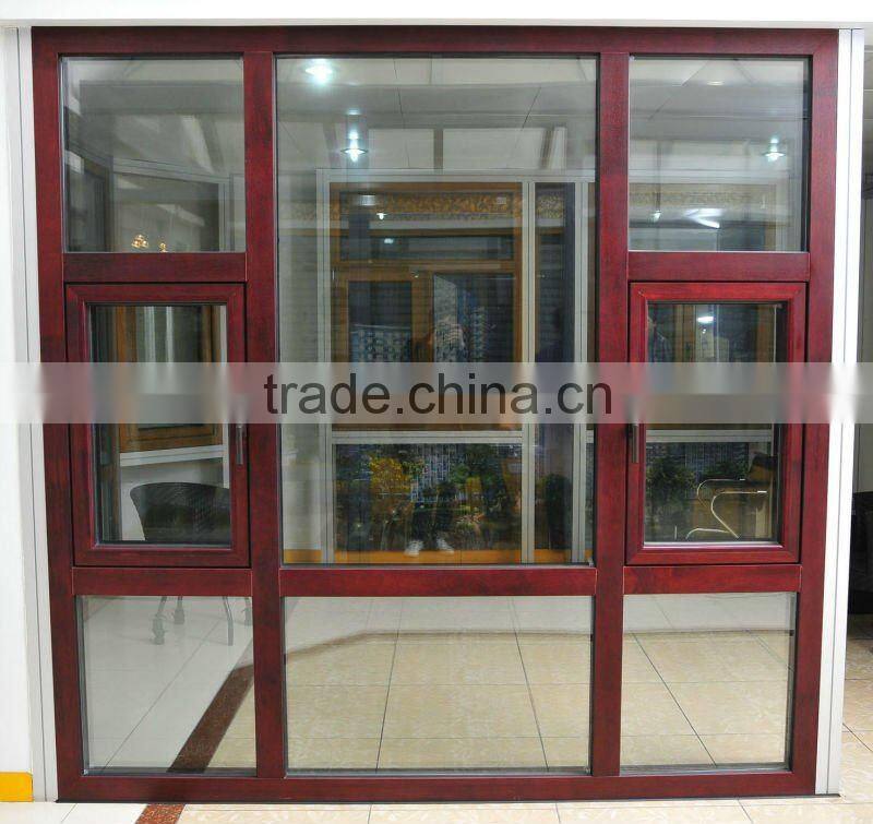 aluminum wood composite casement windows