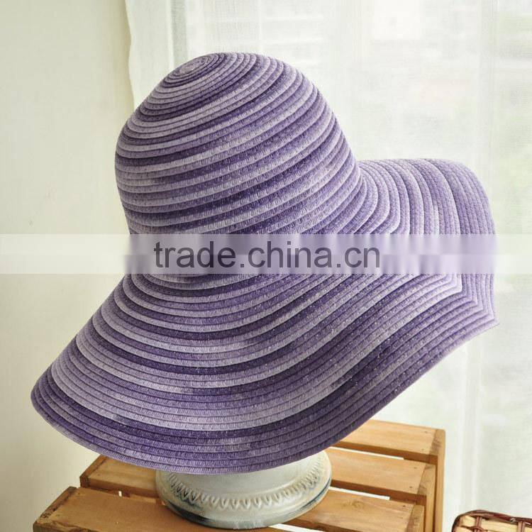 recycle 100% paper straw hat