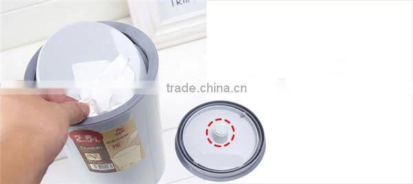 PP Bin Round Plastic Waste Bin