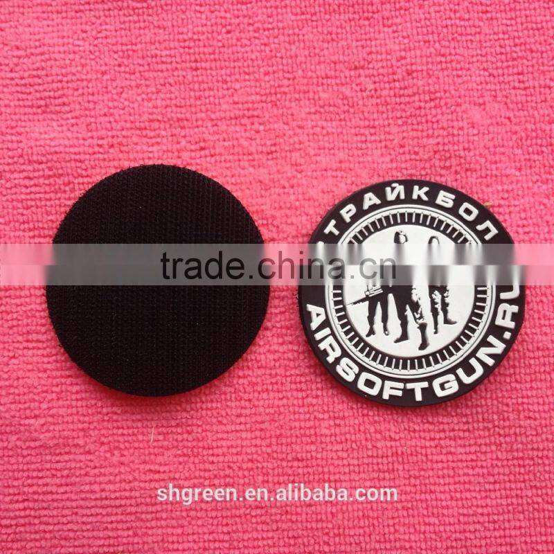 Perfessional factory making apparel PVC&silicone label