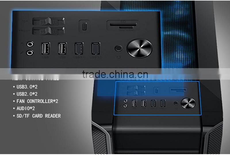 aigo Dicovery ATX water cooled DIY Split-type Gaming Computer Case