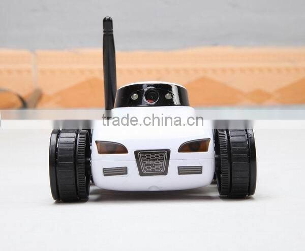 Mini i-Spy 4CH RC Tank WiFi FTV Car Android/IOS Controled WiFi Camera Remote Control Tank