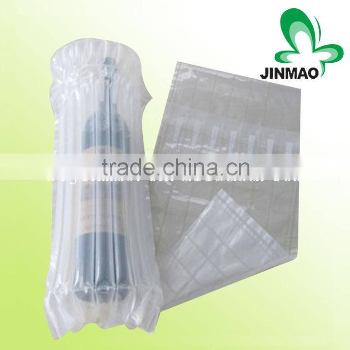 Big red wine glass bottle inflatable air bubble bag for sale