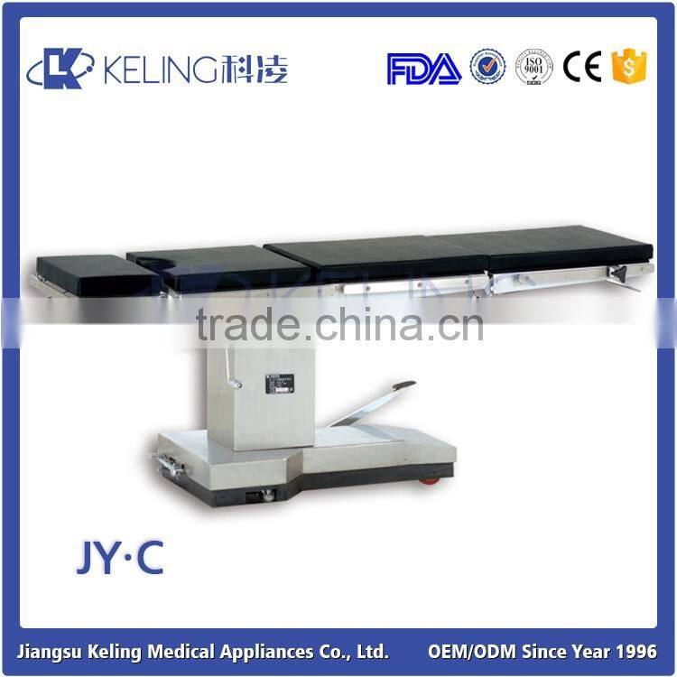 High quality alibaba china electro-hydraulic orthopedic operating tables,orthopedic compatible operating table
