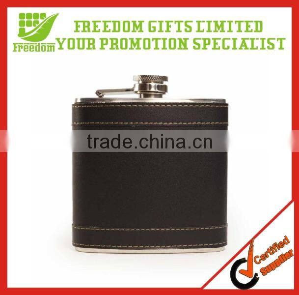 New Arrival Stainless Steel Cheap Silk Printing Hip Flask