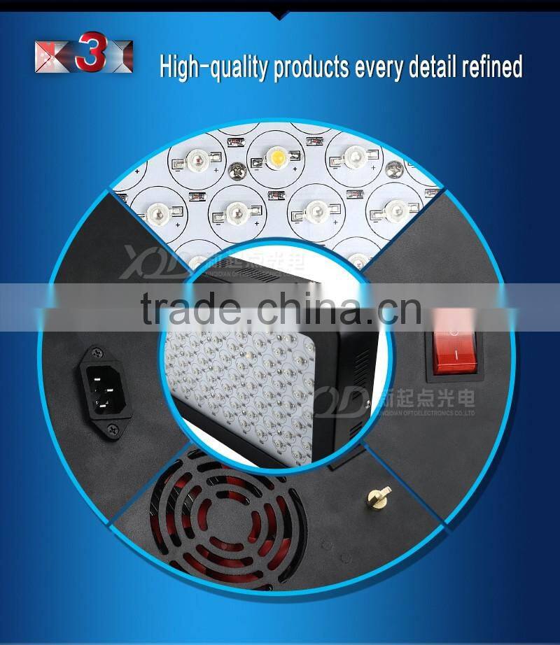 hot new selling full spectrum led grow lights smd3w chip 300w hydroponics led grow light indoor plants