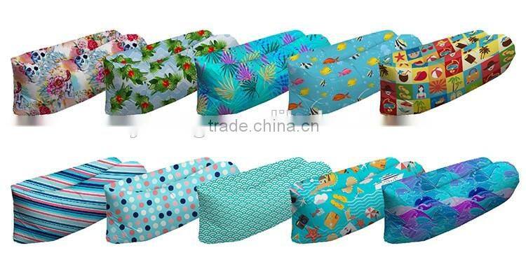 New Design 3 season type and Air Filling Full Printed Inflatable Sleeping Bag with High Quality