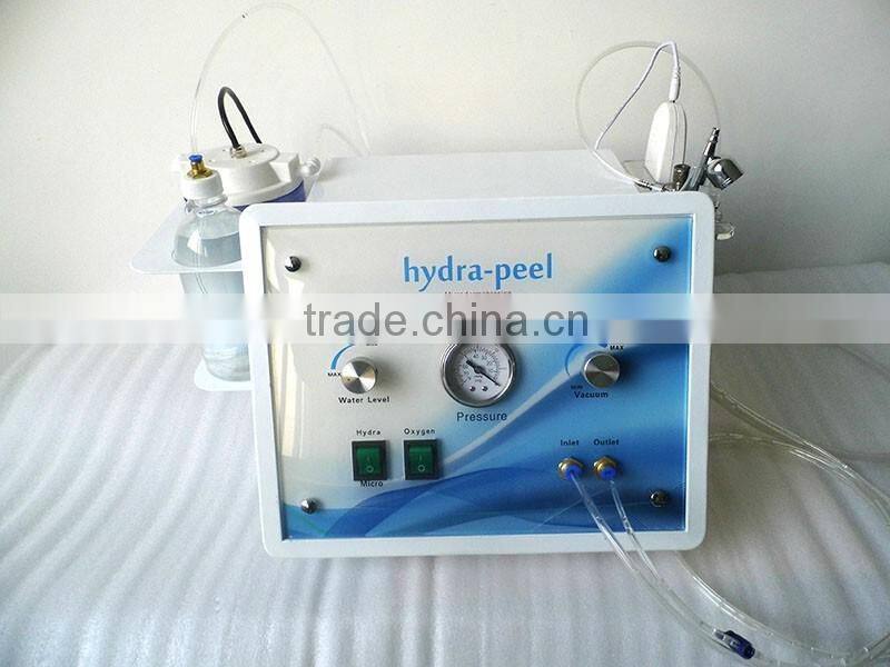 portable home use oxygen jet peel machine/diamond microdermabrasion machine