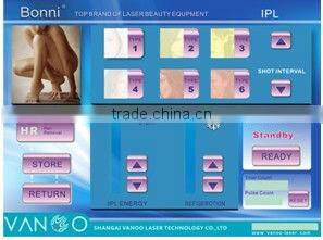 IPL laser hair removal skin rejuvenation skin tightening