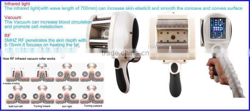 Fat Cooling Destroy Fat Cell Remove Skin Orange Peel Vacuum Roller Massage Treatment