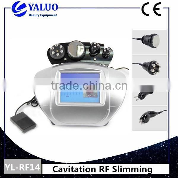 New RF skin rejuvenation cavitation body slimming machine with ce