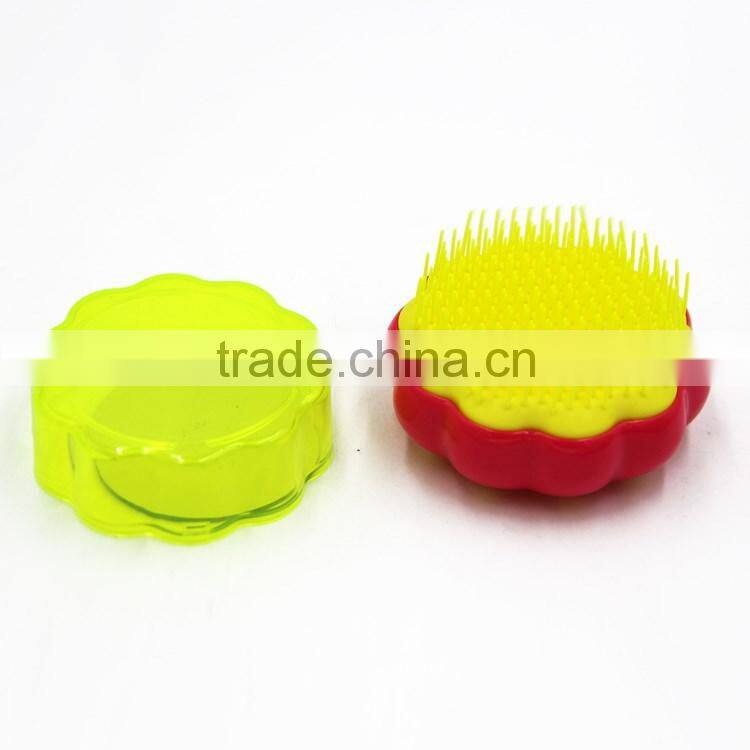 New Design Lovely Pattern Portable Detangling Hair Brush For Children