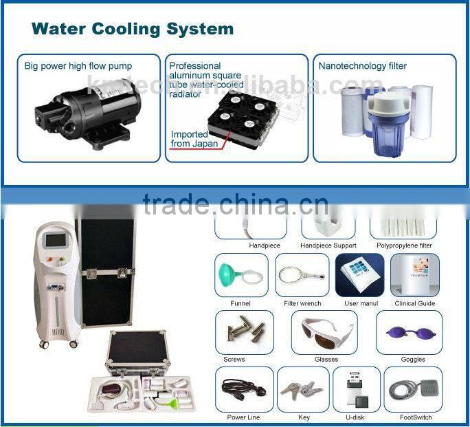 Powerful high quality 808nm diode laser with CE ISO TUV FDA SGS