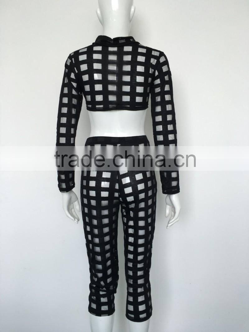 Bonvatt Europe and the United States sexy self cultivation spent two piece bandage pants nightclubs