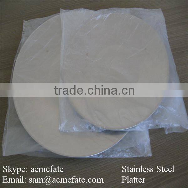 Stainless Steel Fruit Plate New Products Plate