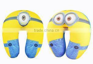 Cute Minions U Shape Bean Neck Pillow Pattern