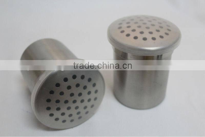 Stainless steel cocoa powder sifter, cocoa shaker,stainless steel herb shaker