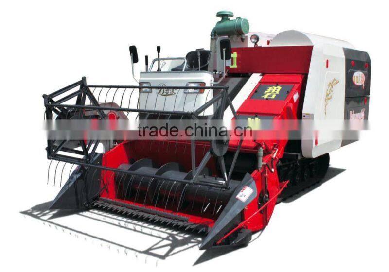 4LZ-2.5 Portrait Axial Flow Rice & Wheat Combine Harvester