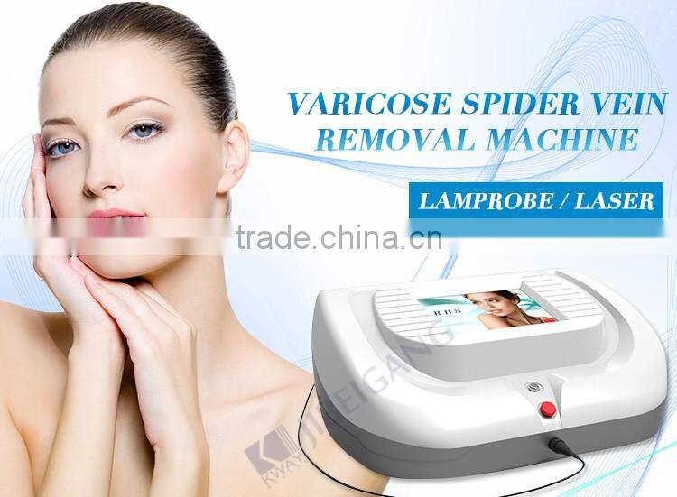 beauty salon use portable 30MHz RF laser blood vessels removal machine