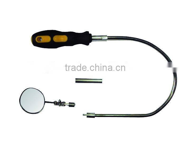50mm Flexible Pipe Car Inspection Mirror With Bicolor Handle