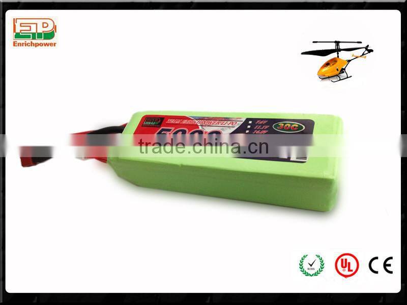High discharging 30C Lipo battery 5S 18.5V 8000mAh UAV quadcopter rc battery