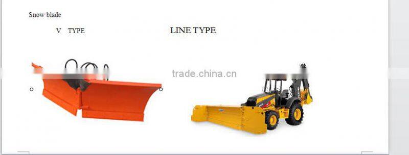 Hydraulic Polit control EVERUN 4WD backhoe loader for sale
