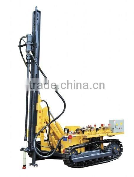 KG910D low pressure electric motor crawler mounted pneumatic surface DTH drilling rig