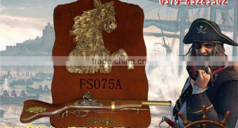 Factory direct kids toys wooden replica gun