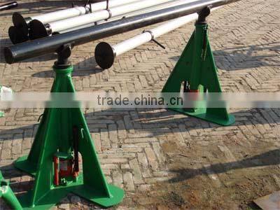 French Type Cable Reel/Stringing Equipment Cable Reel Stand/Plate Cable Reel Stand