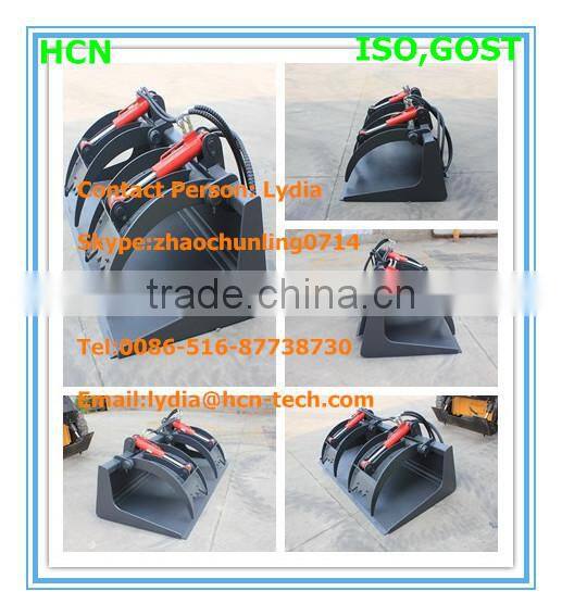 HCN brand 0403 series HCN brand 0403 backhoe attachment compact tractor grapple bucket