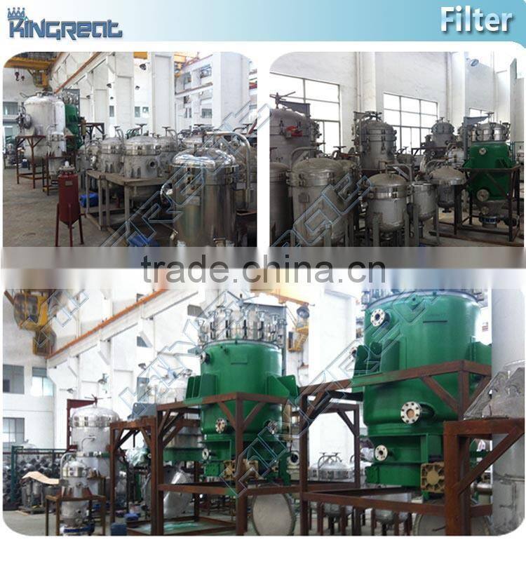 Good effect hermetic stainless steel leaf filter of China