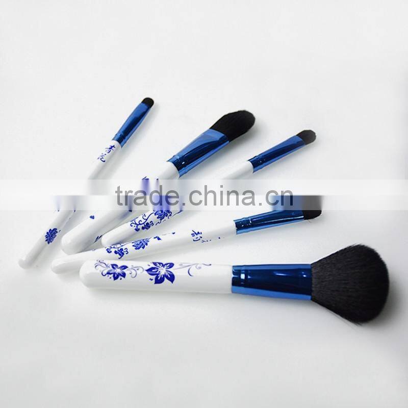 2016 Black Sliver New style 10pcs makeup brush set