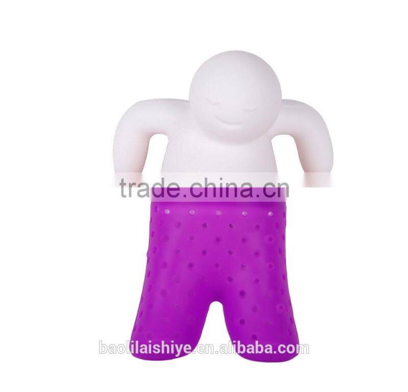 Mr.tea non-toxic BPA free silicone tea infuser