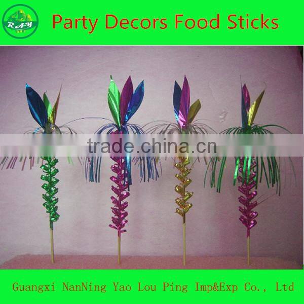 Party Cocktail Paper Pinwheels Picks