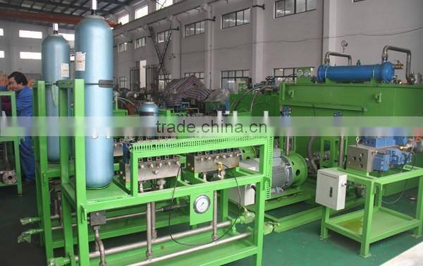 Bar rolling line hydraulic system